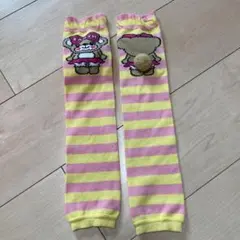 アースマジック　マフィークマデザイン キッズレッグウォーマー