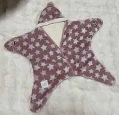 Mocmof モクモフ 星型 おくるみ Mサイズ 星柄 ピンク
