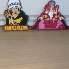 一番くじ☆ワンピース☆ラバーマグネット☆トラファルガー·ロー☆ジュエリーボニー☆のサムネイル