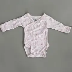 【美品】PETIT BATEAU プチバトー 長袖 ロンパース 3m/60cm