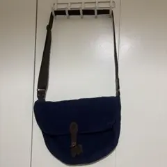 ネイビー キャンバス ショルダーバッグのサムネイル