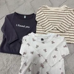 ロンT トレーナー3枚セット　70~80