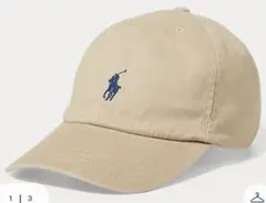 【極美品】アイコニック コットン チノ ボール キャップRalph Lauren