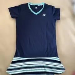 New Balance テニスウェア M ネイビー　美品