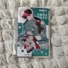 初音ミク チロルチョコ クリアカード
