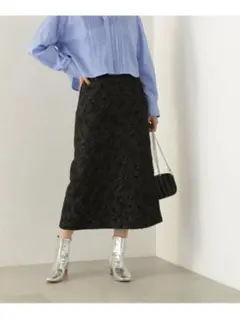 ジャガードストレートスカートN. Natural Beauty Basic