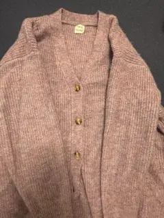 Ungrid ピンク　カーディガン