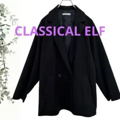 【CLASSICAL ELF】黒 チェスターコート クラシカルエルフ