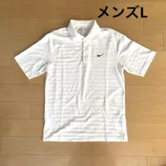 NIKE GOLF ポロシャツ ホワイト サイズM