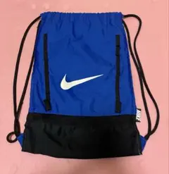 Nike ドローストリングバッグ 青黒