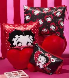 BettyBoop ベティちゃん ポーチ 3サイズ 3点セットのサムネイル