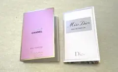 CHANEL CHANCE &Dior MissDior 香水２点セット