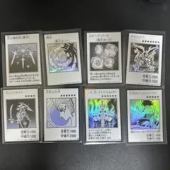 遊戯王 オリジナルアートワークコレクション 8枚セット　モノクロ　ウルトラレア
