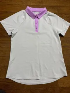 【美品/値下げ】Nike テニスウェア ポロシャツ グレー/紫 ゴルフ