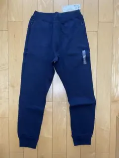ユニクロUNIQLOウルトラストレッチドライスウェットパンツ 160ネイビー