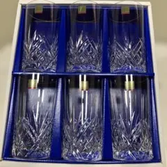 HOYA クリスタルグラス　タンブラー6個セット