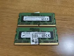 Micron 4GB 2枚セット 計8GB PC4-3200AA-SC0-11のサムネイル