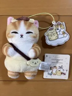 【タグ付新品】mofusand×サンリオ　ポムポムプリンカチューシャマスコットのサムネイル
