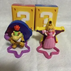 マクドナルド　ハッピーセット　ピーチ姫 ／クッパ Jr. 2個セット