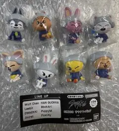 ③Straykids SKZOO ガチャ サウナフィギュア コンプ 8点　セット