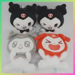 ゆるかわ サンリオキャラクターズ マスコット クロミ 表情カラフル セット