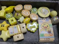 イエロービーズセット 71g