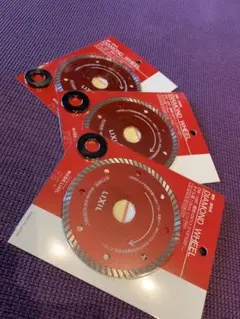 ★LIXIL ★ダイヤモンドホイールDW-105F 3枚 LIXIL リクシル ダイヤモンドホイール DW-105Fの中古 未使用品 《東京