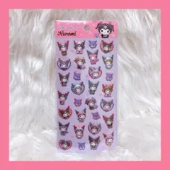 【山野紙業】サンリオ ぷくっとシール クロミ ダイソーのサムネイル