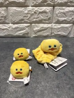 mojojojo ヘアゴム・ぬいぐるみシュシュ　アヒルセット