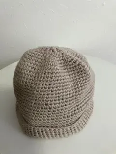 ハンドメイド　ニット帽