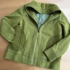 noa-ge オリーブグリーン ウール コート