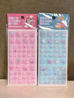 残りわずか★正規品★カービィ シール ドロップブロックシール