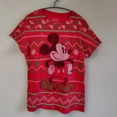 ディズニーランド　ミッキーマウス　トップス　シャツ　XLサイズ