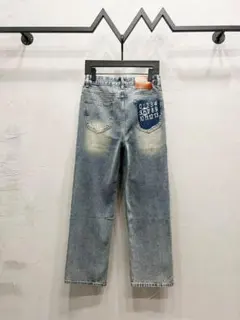 Maison Margiela 数字ロゴ デニムパンツ