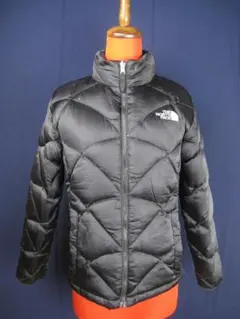 The North face ダウンジャケット Girls L 黒 1129