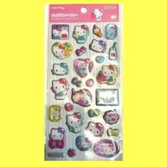 ポップデコパーティー　ラメきらクリスタル　キティ　シール　サンリオ
