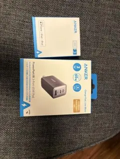 ANKER PowerPort III65W充電器＆powerLINEIIセット