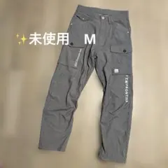 ★美品 I'Z FRONTIER シアサッカー ワークパンツ グレー　メンズMのサムネイル
