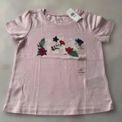 【新品未使用】GAP kids Tシャツ ピンク 女の子 100cm