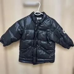 DOUBLE B ダウンコート 90サイズ　黒