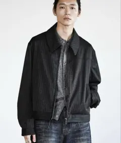 TECH WOOL GABARDINE ZIP BLOUSON【SET-UP】のサムネイル