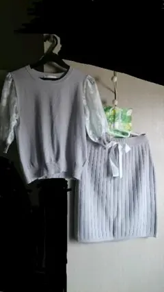 ジルスチュアート  サマーニットセットアップ