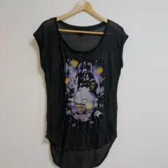 STAR WARS ダース・ベイダー Tシャツ【M】ブラック レディース 黒