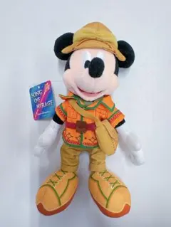ミッキーマウス ぬいぐるみバッジ　ソンミラ