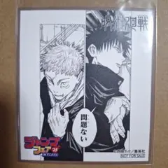 ジャンプフェア ’25 in アニメイト ミニ色紙 呪術廻戦