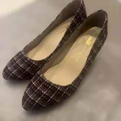 オリエンタルトラフィック　ツイードパンプス36サイズ
