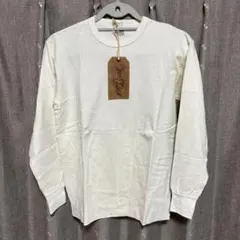 y123108 TENDERLOIN Tシャツ　ロンT　ホワイト　長袖　M