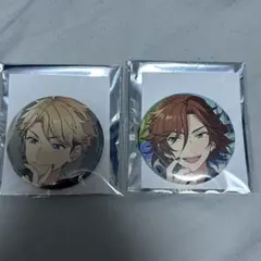 あんスタ コレクション缶バッジ 2025 Jul. 三毛縞斑 鳴上嵐 2点