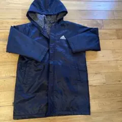 adidas ネイビー フード付きコート130