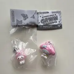 ゆるっとめじるしアクセサリー GRWMマスコットチャーム マイメロディ2個セット